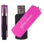 USB флеш накопичувач eXceleram 16GB P2 Series Purple/Black USB 3.1 Gen 1 (EXP2U3PUB16) - зменшене зображення 4