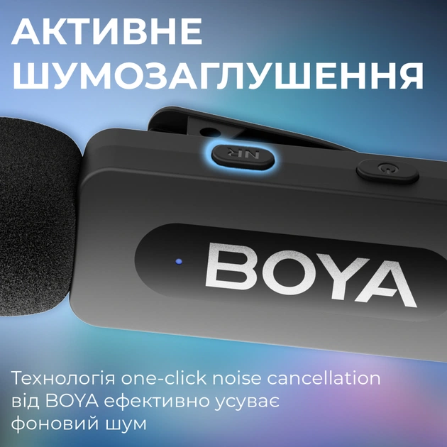 Мікрофон Boya BY-V2 Lightning Black (BY-V2) - зображення 8