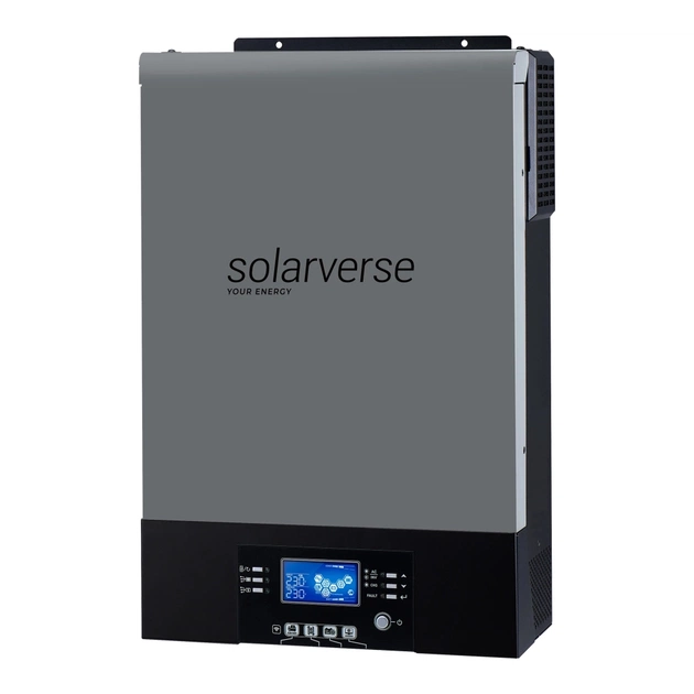 Солнечный инвертор Solarverse Ampere UPS 6kW 48V 1 MPPT Wi-Fi 220V 1ф (SV6048UPSW) - изображение 1