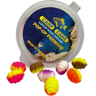 Бойл Carp Cake Pop UP Мушля 10*6мм color mix Krill-Squid (7407000003377) зображення 1