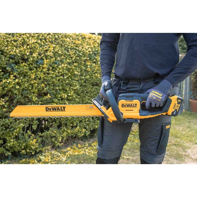 Кущоріз DeWALT акумуляторний, 18V, ніж 55 см, до 25 мм, 5Ah (DCMHT564P1) - зображення 9