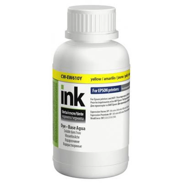 Чорнило ColorWay Epson XP103/600 200 ml Yellow (CW-EW610Y02) - изображение 1