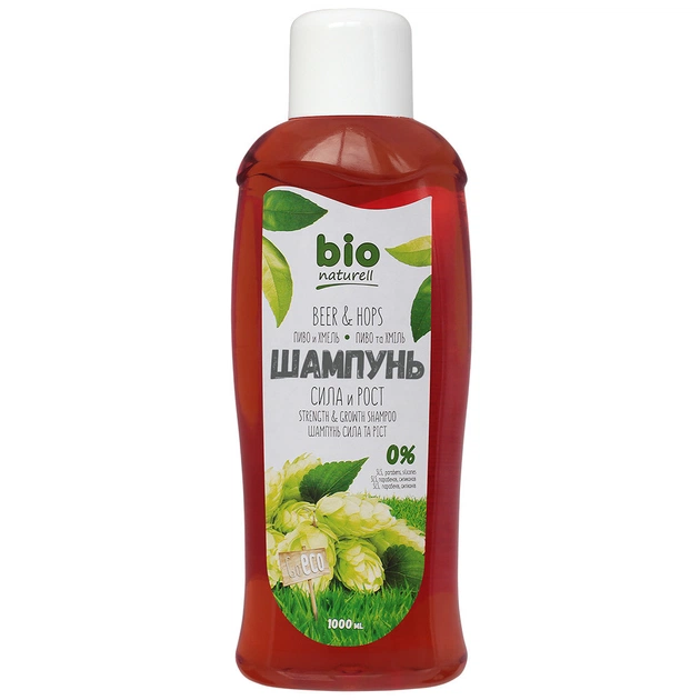 Шампунь Bio Naturell Пиво та хміль 1000 мл (4820168432637) - зображення 1