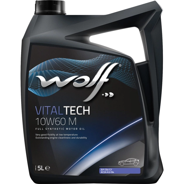 Моторна олива Wolf VITALTECH 10W60 M 5л (8335808) - зображення 1