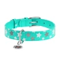 Нашийник для тварин WAUDOG Glamour з QR паспортом "Зірочка" M Ш 25 мм Д 38-49 см ментоловий (358713) - зменшене зображення 2