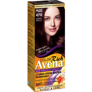 Фарба для волосся Acme Color Avena Rich Color Стійка 470 - Мокко (4823115502667) изображение 1