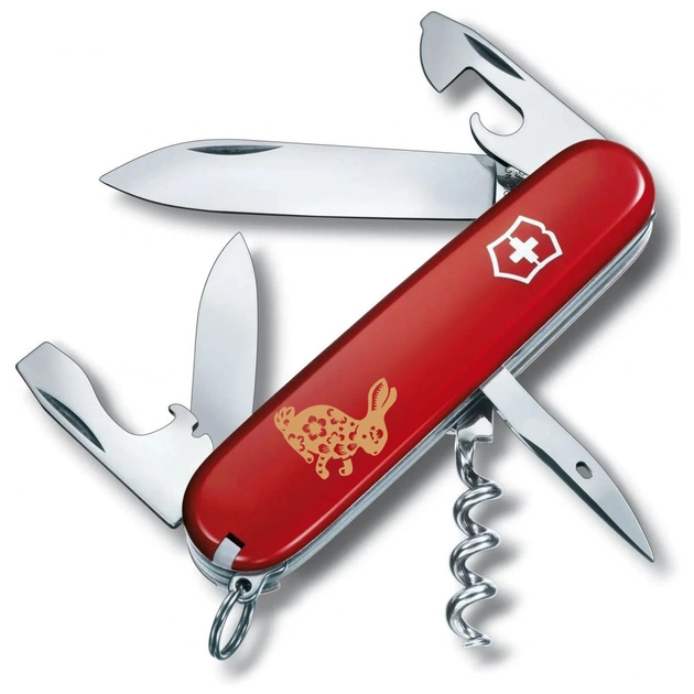 Ніж Victorinox Spartan Zodiac White "Бенгальський Кролик" Bronze (1.3603_Z2065u) - изображение 1