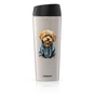 Термокружка ARDESTO Coffee Time Maltipoo 450мл, нержавіюча сталь, бежевий (AR2645MP) - уменьшенное изображение 2