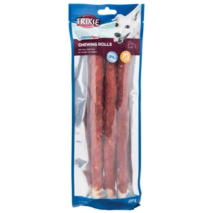 Ласощі для собак Trixie Denta Fun паличка для чищення зубів з качкою 3 шт 250 г (4011905313740) зображення 1