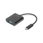 Перехідник USB-C to VGA Full HD Digitus (DA-70853) - зменшене зображення 1