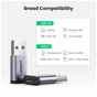 Перехідник USB 3.0 AM to USB-C F gray Ugreen (50533) - зменшене зображення 2