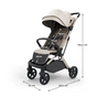 Коляска Kinderkraft Nubi 3 Sand Beige (KSNUBI03BEG0000) (5902533927470) - зменшене зображення 7