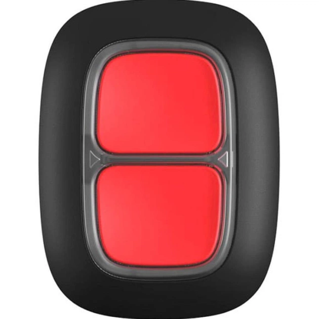 Кнопка тривоги Ajax DoubleButton black - зображення 1