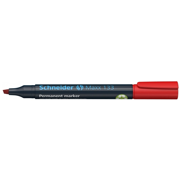Маркер Schneider MAXX 133 перманентный 1-4 мм, красный (S113302) - изображение 1