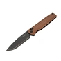 Нож SRM Terrier 140Cr, Brown Micarta, Black Stonewash (258L-MN2) - уменьшенное изображение 4
