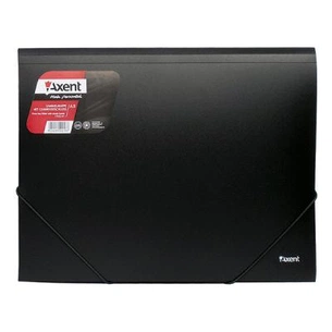 Папка на резинках Axent А3, black (1506-01-А) зображення 1