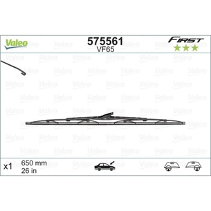 Щітка склоочисника Valeo 575561 зображення 1