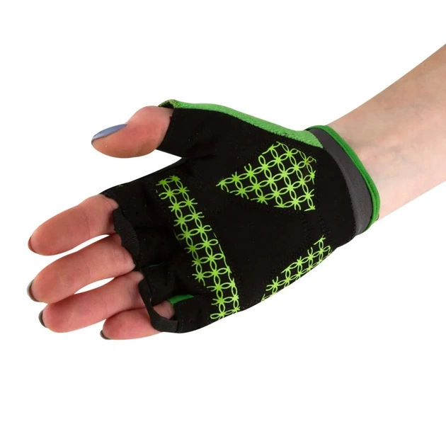 Велорукавиці PowerPlay 5284 B Зелені XS (SALE_5284B_XS_Green) - picture 6