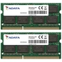Модуль пам'яті для ноутбука SoDIMM DDR3 16GB (2x8GB) 1333 MHz ADATA (AD3S1333W8G9-2) - уменьшенное изображение 1