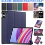 Чохол до планшета BeCover Smart Case Xiaomi Redmi Pad Pro 12.1'' Deep Blue (711297) - зменшене зображення 9