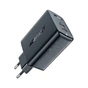 Зарядний пристрій Acefast 2xUSB 50W (USB-C+USB-C) Gan A29 Fast Charger Black (6974316281443) - зменшене зображення 2