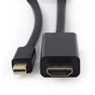 Кабель мультимедійний miniDisplayPort to HDMI 1.8m Cablexpert (CC-mDP-HDMI-6) - зменшене зображення 3