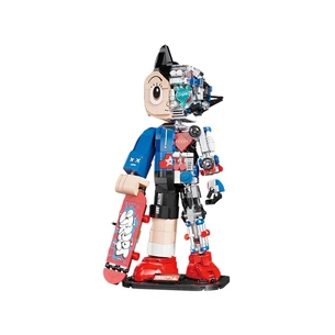 Конструктор Pantasy Astro Boy: Хлопчик зі скейтбордом (86207) зображення 1