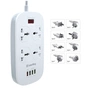 Мережевий фільтр живлення ColorWay 4 розетки/4USB White 1.8м (1QC3.0 + 3 AUTO ID) (CW-CHU44QW) - зменшене зображення 10