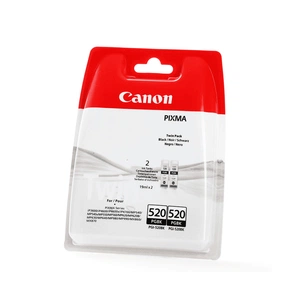 Картридж Canon PGI-520 Black Double pack, blister (2932B012) зображення 1