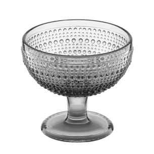 Креманка Ardesto Verbena, 12см, скло, сірий (AR5031) изображение 1