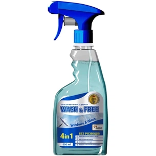 Засіб для миття скла Wash&Free спрей 500 мл (4260637721273) зображення 1