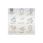 Скло захисне Armorstandart 3D PREMIUM Apple iPhone SE New/8/7 White (ARM49390) - зменшене зображення 4