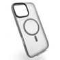 Чохол до мобільного телефона BeCover Metal Buttons Case (MagSafe) для Apple iPhone 16 Pro Max Gray (712101) - зменшене зображення 2