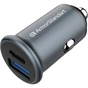 Зарядний пристрій Armorstandart Car USB Type-C PD20W + USB QC 3.0 Grey (ARM65439) - зменшене зображення 1