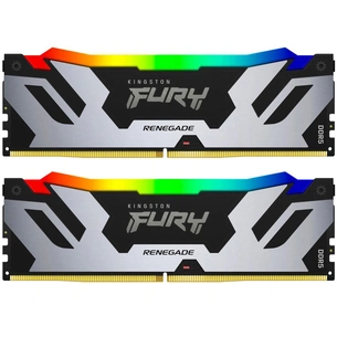 Модуль пам'яті для комп'ютера DDR5 96GB (2x48GB) 6000 MHz Renegade RGB XMP Kingston Fury (ex.HyperX) (KF560C32RSAK2-96) зображення 1