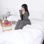 Постільна білизна MirSon Satin Stripe 30-0001 White 160х220 Сімейний (2200005245712) - зменшене зображення 8