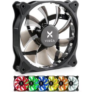 Кулер до корпусу Vinga RGB fan-01 зображення 1