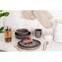 Тарілка Ardesto Trento Dessert 20,5 см Grey (AR2920TG) - зменшене зображення 3