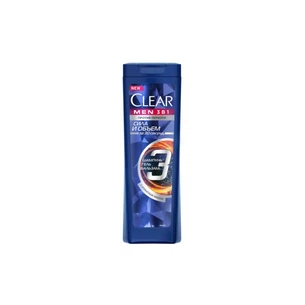 Шампунь Clear 3 в 1 Сила та об'єм 400 мл (8714100890745) зображення 1