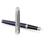 Ручка пір'яна Waterman HEMISPHERE LEssence du Bleu PT  FP F (12 088) - зменшене зображення 3