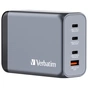 Зарядний пристрій Verbatim GaN 240 W 4 ports (USB-C-140 W,USB-C-100 W,USB-C-65 W /USB-A -3.0) (32205) - зменшене зображення 1