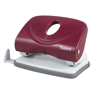 Діркопробивач Axent Welle-2 plastic, 20sheets, red (3820-06-А) изображение 1