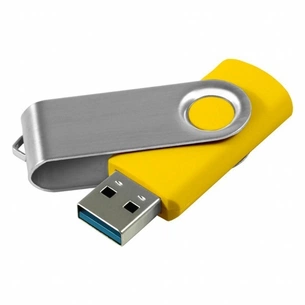 USB флеш накопичувач Goodram 16GB UTS2 Yellow USB 2.0 (UTS2-0160Y0BBB) зображення 1