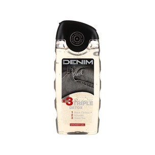 Гель для душу Denim Black потрійний детокс 250 мл (8008970005157) зображення 1