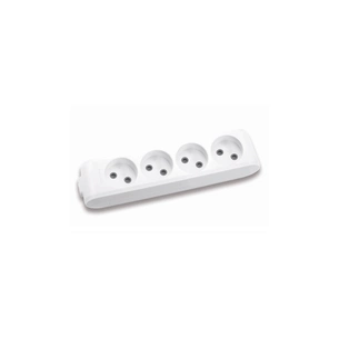 Колодка для подовжувача Panasonic X-tendia 4 гнізда grey (WLTB02402GR-UA) зображення 1