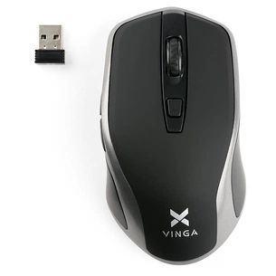 Мишка Vinga MSW-909 Silent black-grey зображення 1