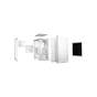 Корпус Be quiet! PURE BASE 501 Airflow з віконцем,білий (BGW75) - зменшене зображення 4