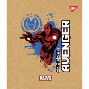 Зошит Yes А5 Avenger Крафт 18 аркушів клітинка (765084) зображення 1