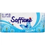 Туалетний папір Soffione Decoro із синім тисненням 2 шари 8 рулонів (4820003833506) - зменшене зображення 1