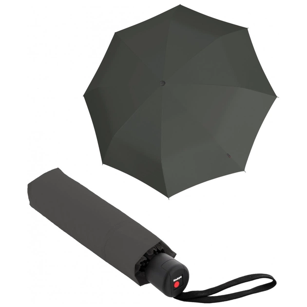 Парасоля Knirps C.055 Medium Manual Dark Grey (Kn95 8055 0800) - зображення 1